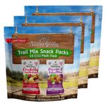 Nature’s Garden Trail Mix Snack Packs, Cranberry Health Mix, Omega-3 Deluxe Mix, Mixed Nuts, Gluten-Free, Non-GMO, Energy Boost, Healthy Snacks, Kids Snacks – 816g Bag (24 Individual Packets) (Pack of 3)