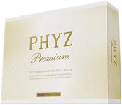 BRIDGESTONE Phyz Premium 1 Dozen Golf Balls (Pack of 12) Gold Pearl PMGX