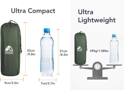 Unigear Ultralight Inflatable Sleeping Pad – Compact Air Camping Mattress