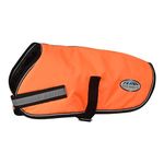 WeatherBeeta ComFiTec Reflective Parka 300D Dog Coat, Orange, 65cm