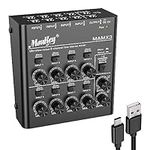 Moukey Audio Mixer Line Mixer, DC 5