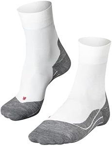 FALKE Men's RU4 Endurance Running Socks, Mid Calf, Medium Cushion, Athletic, Breathable Quick Dry, Organic Cotton, 1 Pair