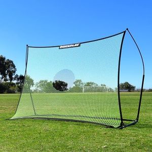 QUICKPLAY Spot Target TEKKERS Soccer Rebounder (8x6') | Perfect for Team or Solo Soccer Training | Ideal Soccer Training Equipment for Passing, Receiving, and Trapping Practice