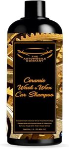 THE AUTOMOBILE COMPANY Car Ceramic Shampoo 1 Litre | Premium High-Foam pH-Balanced Formula | Deep Cleans, Protects Paint & Adds Ceramic Gloss | Long-Lasting Shine & Smooth Finish.