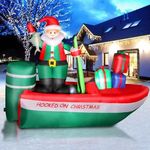 8FT Christmas Inflatables Santa Cla