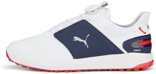 Puma 3760800410.5 Ignite Elevate Disc Puma White-Puma Silver-Puma Na 10.5 Mens