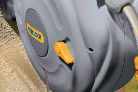 Hozelock Mini Auto Reel Hose Pipe – Compact Retractable Garden Hose