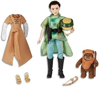 Star Wars Endor Adventure Set inc Princess Leia Organa Figurine & Wicket the Ewok Figure Forces of Destiny Ages 4+, 11"