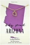 Lucky Feather Arizona Shaped State 