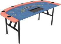 Soozier Poker Table Foldable, 72" P