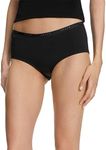 FALKE Women Daily Comfort Hipster Panties 2-Pieces, Black (Black 3000), XS