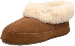 Acorn Women's Oh Ewe Sheepskin Bootie, Walnut, 10