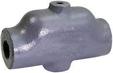 Midline Valve S1559 Boiler Air Scoop Valve for Hydronic Heating Applications; 1-1/2 in. FIP Connections; Cast Iron, Black