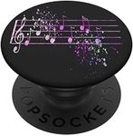 Colorful music notes phone holder PopSockets PopGrip: Swappable Grip for Phones & Tablets