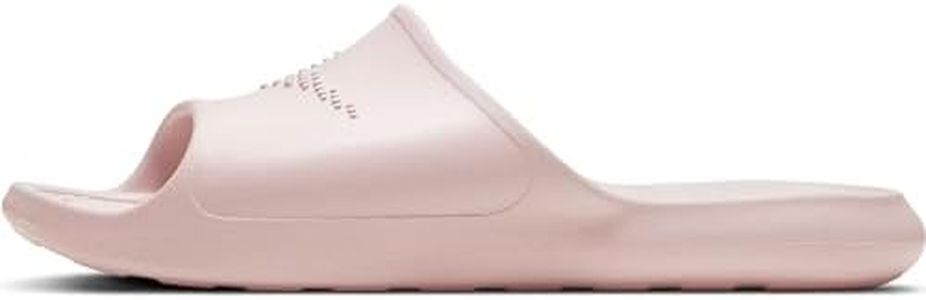 NIKE Women's Victori One Slipper, Just Pink White Just Pink, 5 US