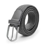 ZORO Stretchable Woven Fabric belt for Men & Women,Fits on upto 40 inches waist size,Hole free design