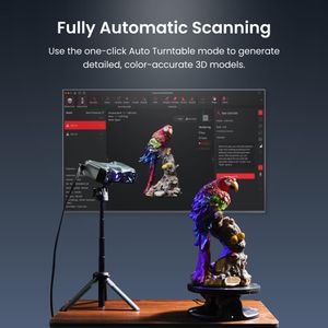 Revopoint MetroX 3D Scanner – 0.01mm Precision, Blue Laser, 4 Modes