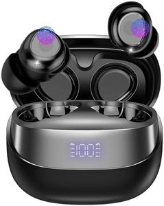 Sleep Earbuds, Noise Cancelling Wireless Ear buds for Side Sleepers, Bluetooth 5.4 in Ear Light-Weight Mini Headphones, 47H Playtime Clear Calls Earphones for Sleeping, Exercising, Working, Hiking