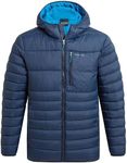 Craghoppers Mens Compresslite Viii Hooded Padded Lightweight Coat, Blue Navy/Hawai, XL EU