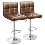 Homall Bar Stools Modern PU Leather