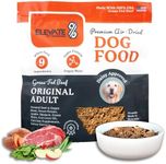 Elevate Pet Provisions 100% Human Grade - Air Dried Dog Food - Limited Ingredient Dog Food - All Natural USA Grass Fed Beef - Grain Free - Dehydrated - Complete Meal or Dog Food Topper – Beef Flavor