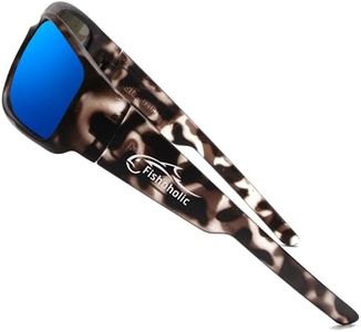 Fishoholic Polarized Fishing Sunglasses UV400 (14 Options) Fishing Gift with Hard Case & Pouch