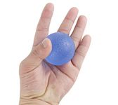 Lumino Cielo Stress Relief Therapy Exercise Squeeze Balls for Fingers, Wrist Exercise, Hand strengthener and Arthritis Grip Exerciser … (Level 4: Blue)