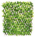 Go Hooked Durable Plastic Artificial Grass Fence for Outdoor Decor Plastic Versatile Maintenance Free Easy Install Weather Resistant UV Decorative Protected Green Pack of 1