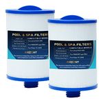 Hrozny Spa Filter Cartridge Replacement for Unicel 6CH-940, Pleatco PWW50P3, Filbur FC-0359, Waterway Plastics 817-0050, 378902, 03FIL1400 Whirlpool Filter, Pack of 2