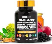 Holistic Hercules Rhino Horn - Vitality Boost - 8 in 1 Potent Shilajit Blend