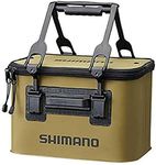 SHIMANO BK-016Q Fishing Bucket Bakkan EV 15.7 inches (40 cm), Khaki