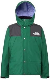 The North Face Mountain Raintex Jacket, Men's, black/TNF green, XL