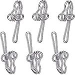 H&S Curtain Hooks Metal 100pcs Curtain Header Tape Drapery Hooks