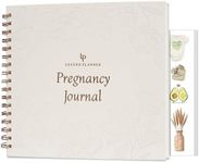 Legend Pregnancy Planner (9.25″ x 11.22″, White Gold foil)