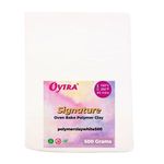 Oytra 500 Gram Signature Polymer Clay Oven Bake Clay for Jewellery Figurine Canes Making Bulk Pack (Pure White 24)