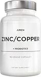 Amen Zinc & Copper Supplement + Pro