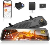 WOLFBOX G840S 12" 4K Mirror Dash Ca