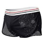 Mens Mesh Shorts See Through with L