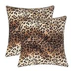CARRIE HOME Soft Plush Leopard Prin