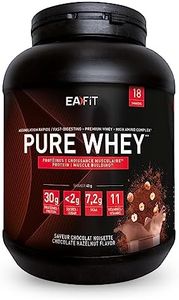 EAFIT Pure Whey - Cioccolato Nocciola 750 g - Crescita Muscolare - Proteine WP tri-fonte - Rapida Assimilazione - Contiene Aminoacidi ed Enzimi Digestivi - Complesso HIGH AMINO