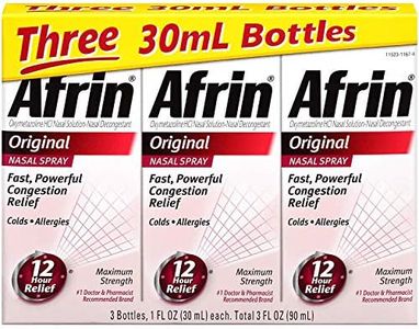 Afrin Original Nasal Spray, 3 Pack, 1 Fl Oz per Pack