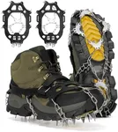 Tomaje 24 Spikes Crampons for Shoes