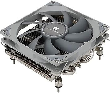 Thermalright AXP90 X36 Enfriador de aire de CPU de perfil bajo con ventilador TL-9015 PWM de 90 mm, 4 tubos de calor, 36 mm de altura, para AMD AM4/Intel LGA 1700/1150/1151/1155/1156/1200 (AXP90 X36)
