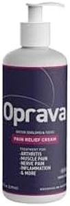 Oprava Analgesic Cream, Fast-Acting Topical Arthritis Pain Relief, All-Natural w/Omega Fatty Acids, Doctor-Developed & Tested, Absorbs Quickly for Deep Tissue Relief, Safe & Proven Effective - 8 oz.