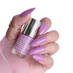 DeBelle Mademoiselle Mauve 2.0 Collection Nail Polish | Non UV Gel Finish | Seaweed Enriched | High color Payoff | Plump Finish | Toxic & Cruelty Free - 6ml (Flamboyant Florina)