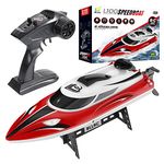 BLLRC L100 Remote Control Boat High-Horsepower High-Speed Speed Boat Water Toy Electric Competition Yacht Red