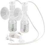 Ameda Dual Hygienikit Collection Kit with Handle for Breast Pumps, Helps to Protect Breast Milk from Contaminants for Better Milk Storage (17152)