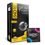 Skore SkinThin Ultra Fine Condoms - 1 Pack (10 pieces)