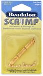 Beadalon Scrimp Findings Kit Gold Plated, 10-Piece, 6 E by tra Screws