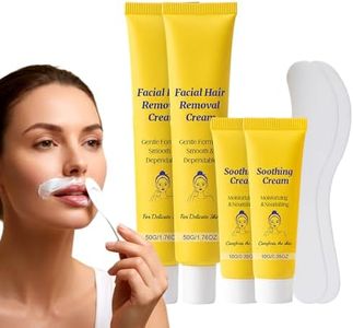 Facial Hair Removal for Women, 2026 New Face Hair Removal Kit, Portable Upper Lip And Chin Hair Removal Cream for Home and Travel (2 Set)